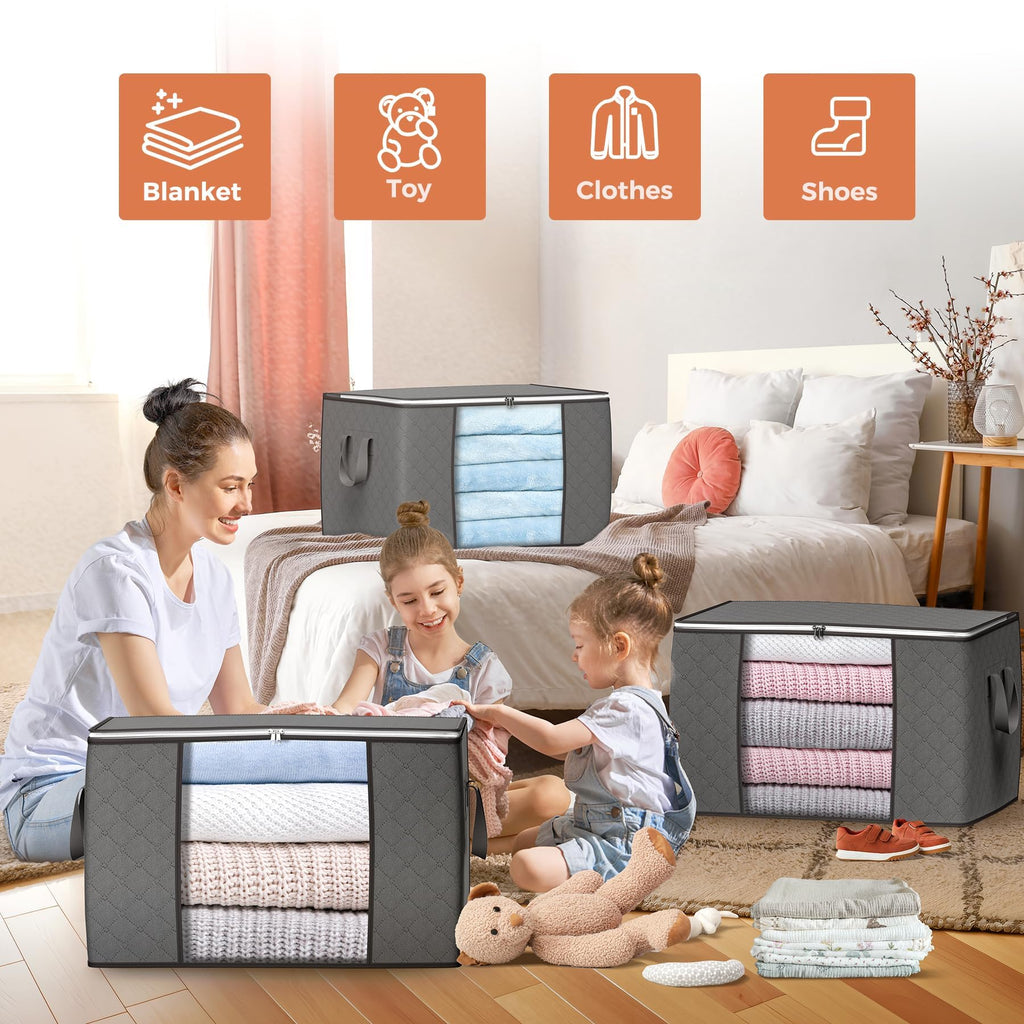 Fabric Storage Bag Set - Style 6 image 3