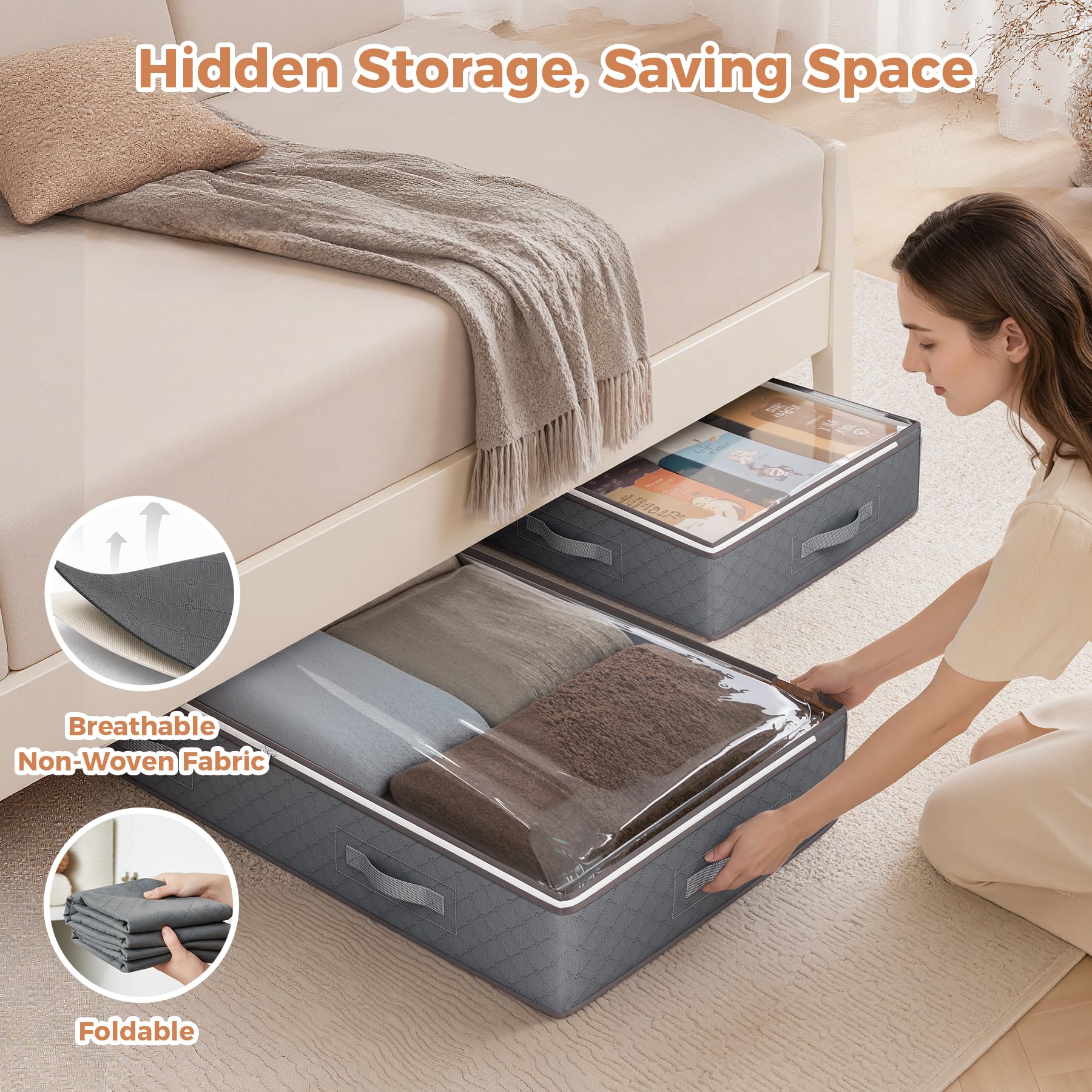 Under-Bed Storage Bag Set image 5