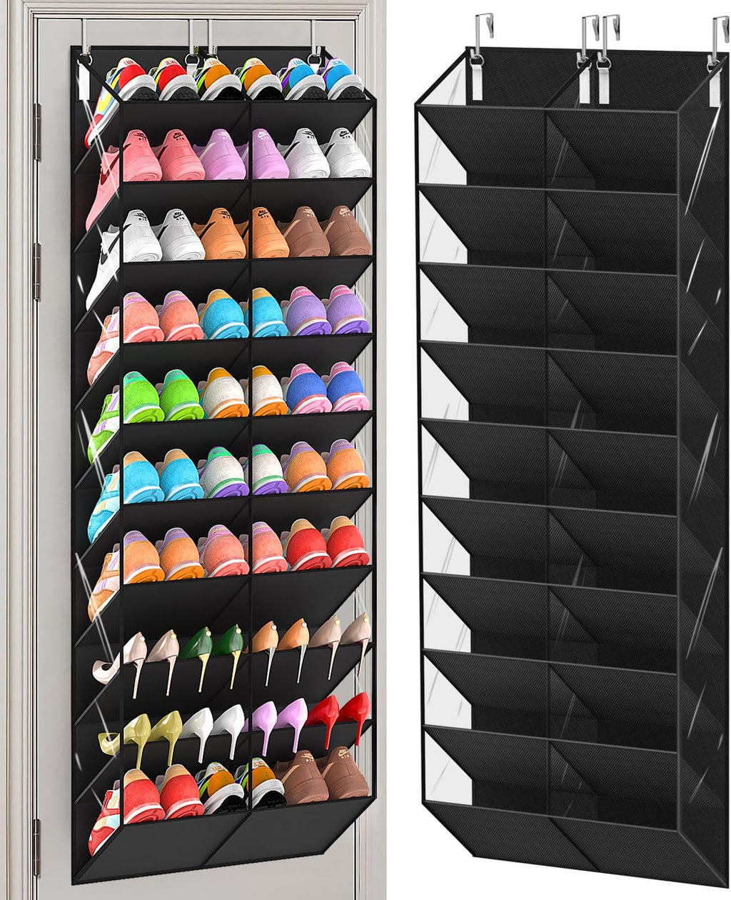 Over-Door Shoe Pocket Organizer