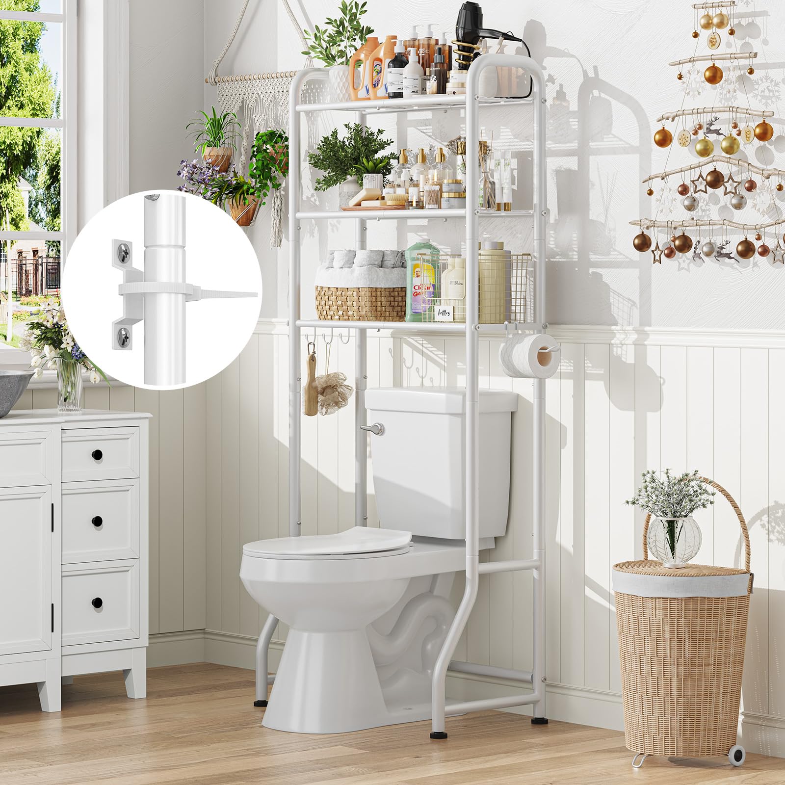 Over-Toilet Storage Shelf image 4