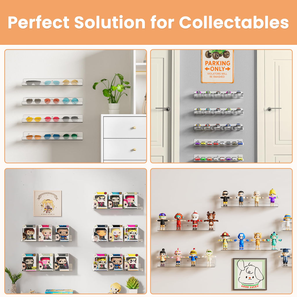 Wall-Mounted Bathroom Shelf Set - Style 2 image 5