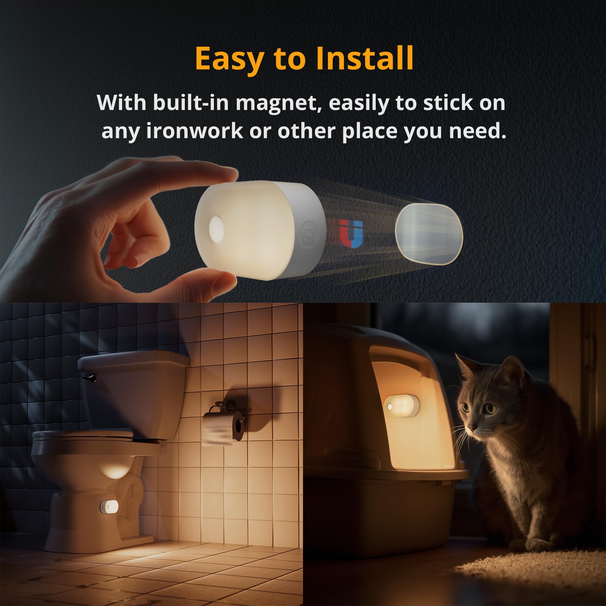 Rechargeable Motion Sensor Light Bar image 6