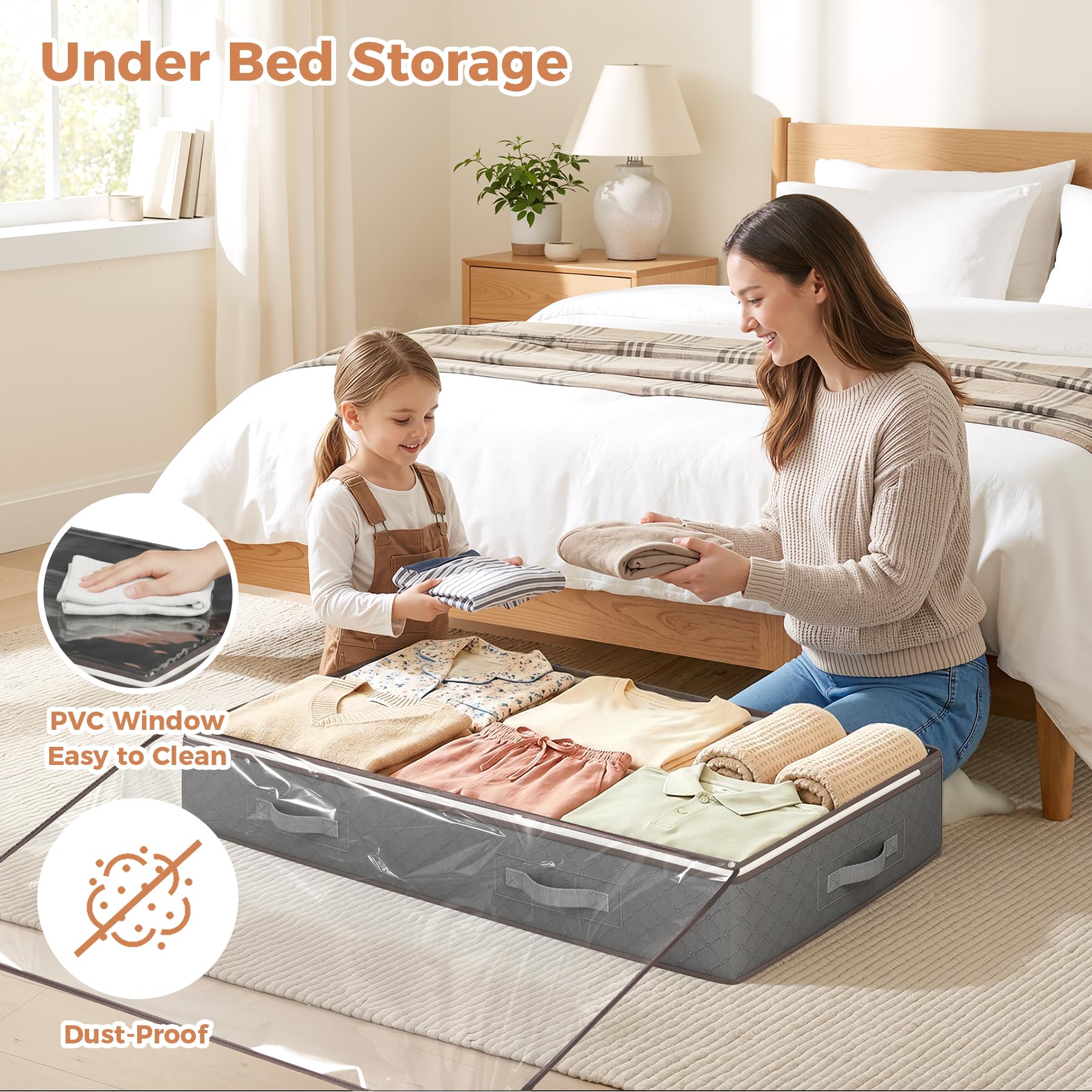 Under-Bed Storage Bag Set image 2