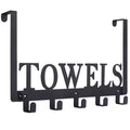 Over-Door Towel Hook Rack