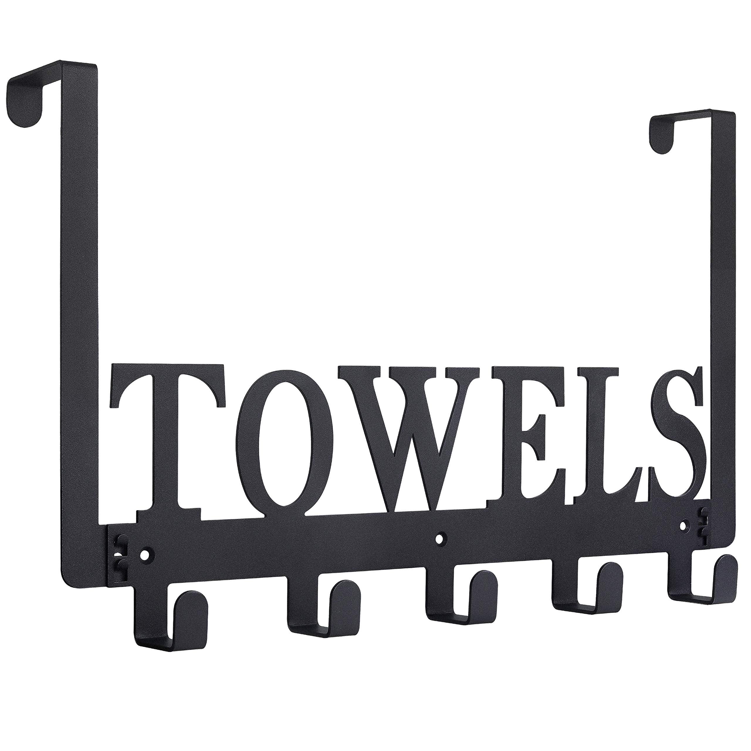 Over-Door Towel Hook Rack