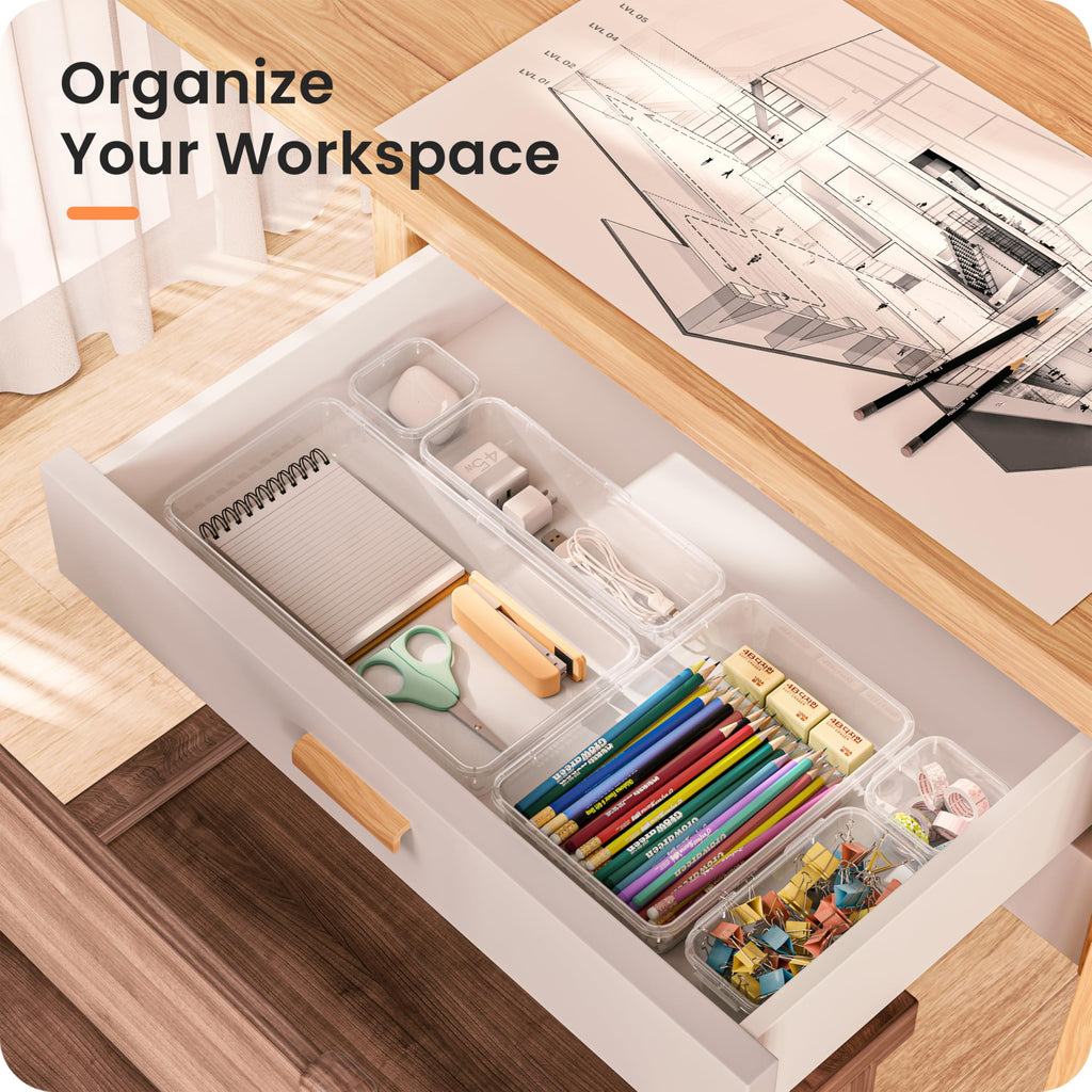 Modular Makeup Drawer Organizer image 3