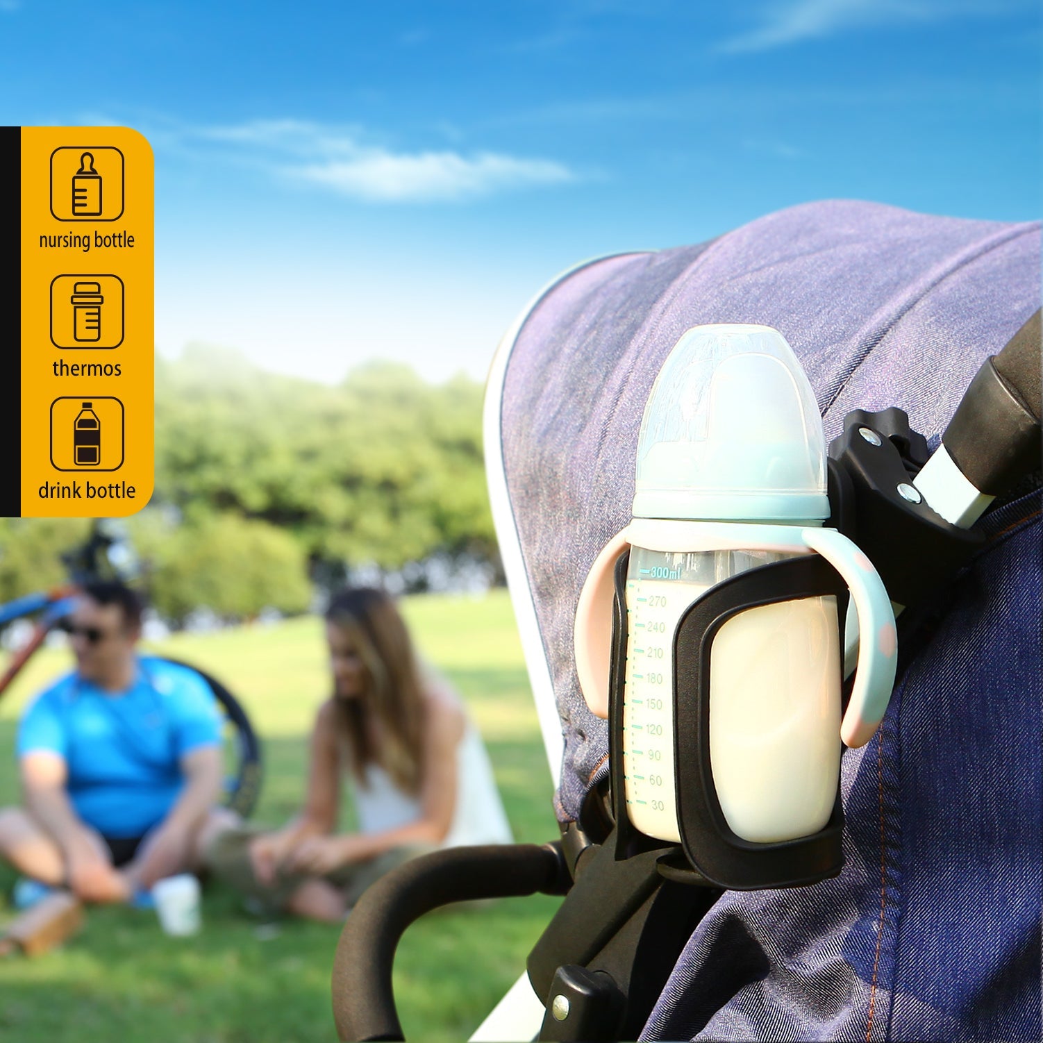 2-Pack Stroller Cup Holders