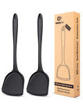 2-Pack Silicone Wok Spatulas