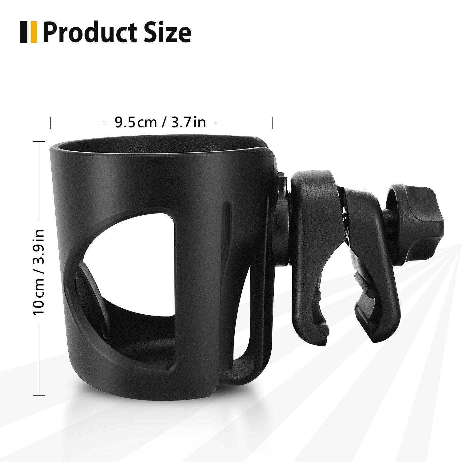 Universal Drink Holder for Strollers and Bikes