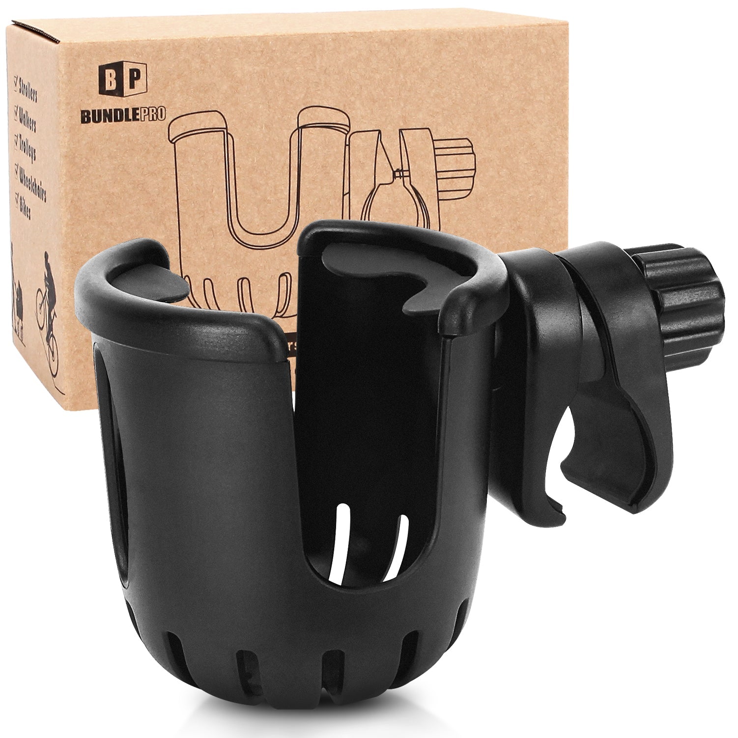 Universal Cup Holder for Strollers and Bikes