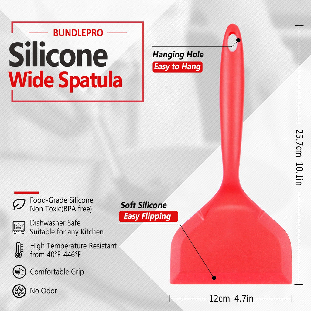2-Pack Non-Stick Pancake Spatulas