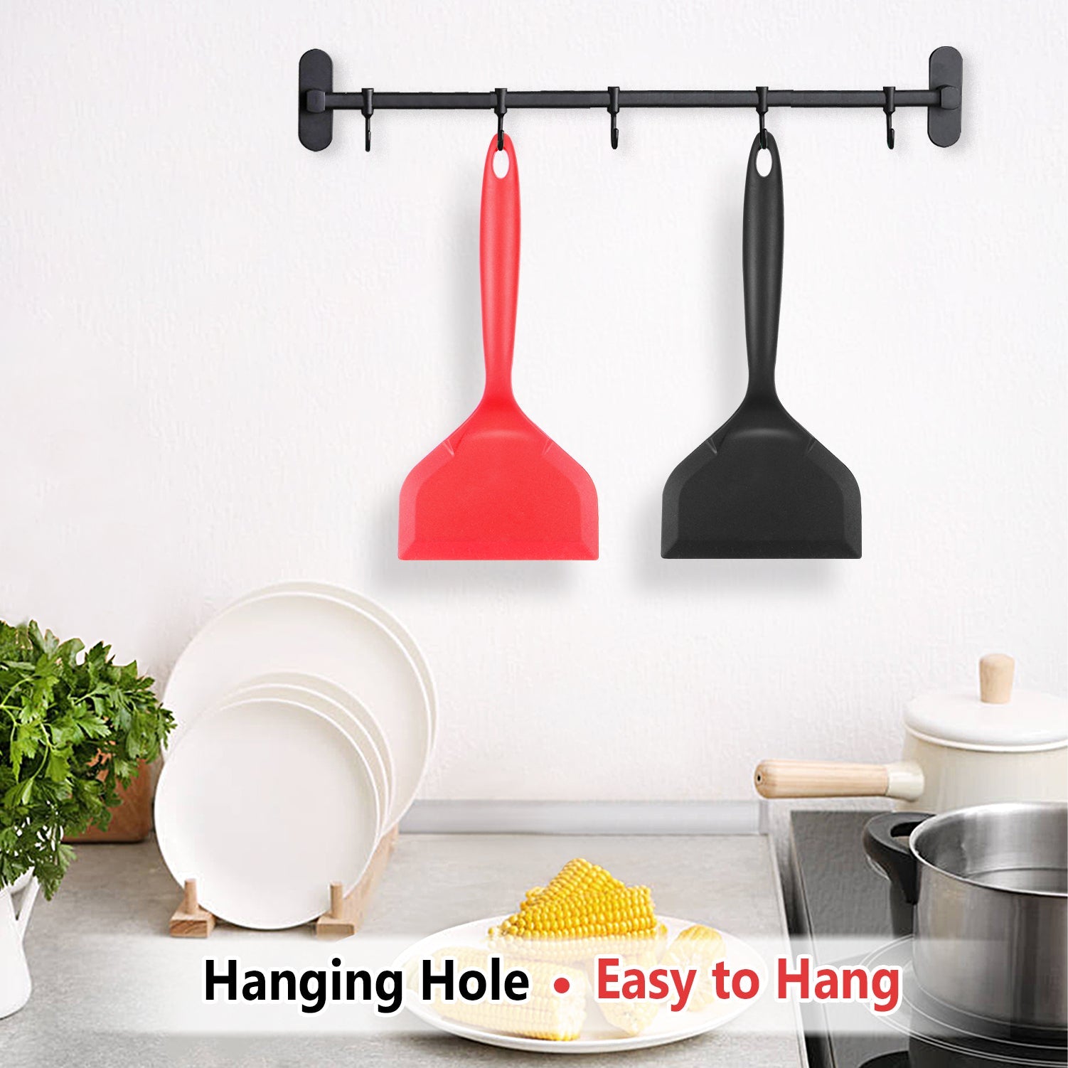 2-Pack Non-Stick Pancake Spatulas