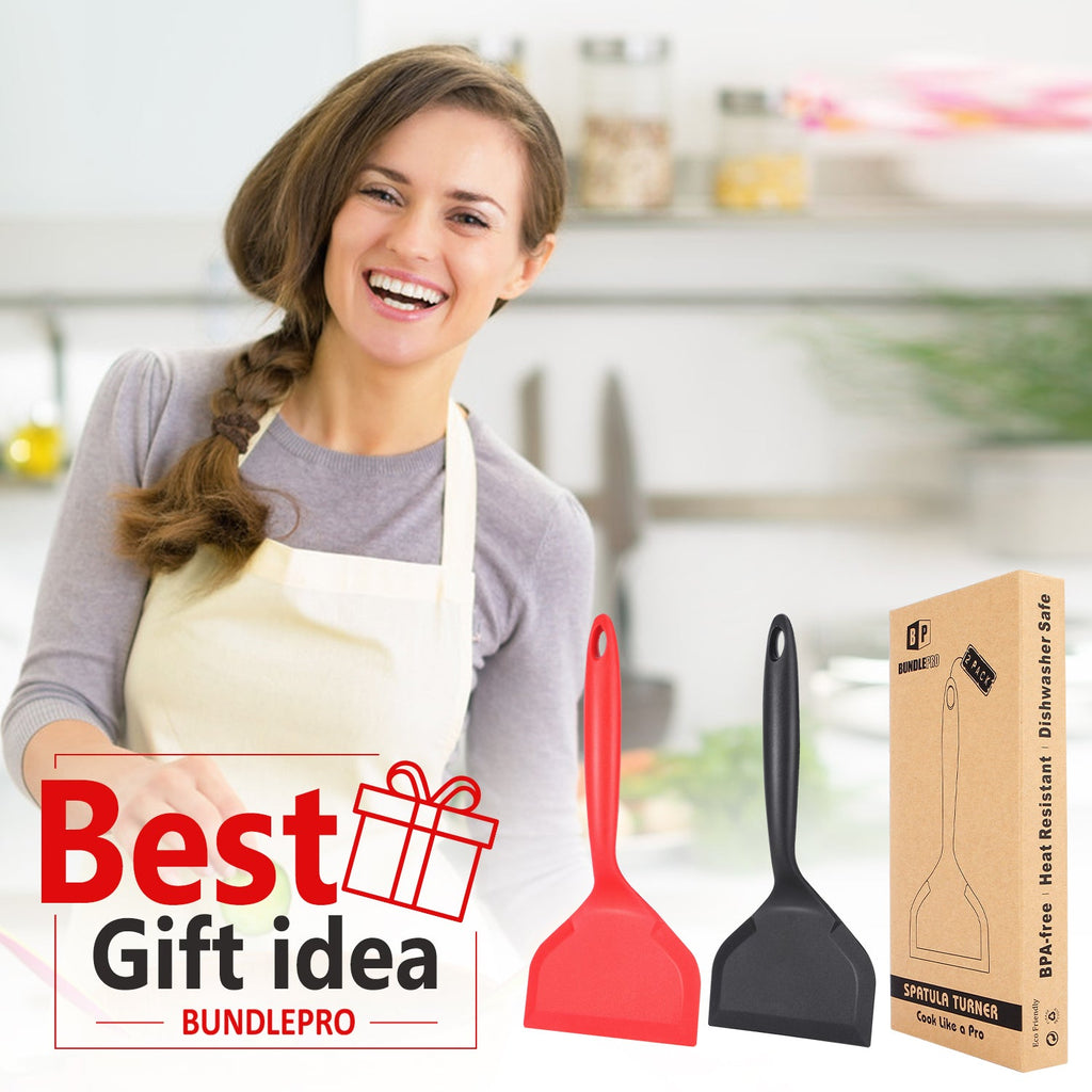 2-Pack Non-Stick Pancake Spatulas