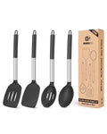 4-Piece Silicone Kitchen Utensil Set