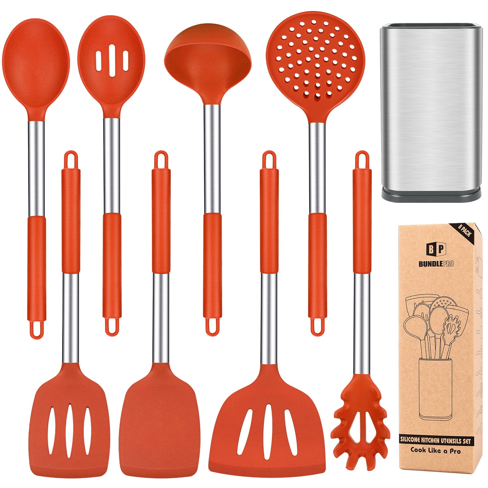 8-Piece Non-Stick Kitchen Utensil Set