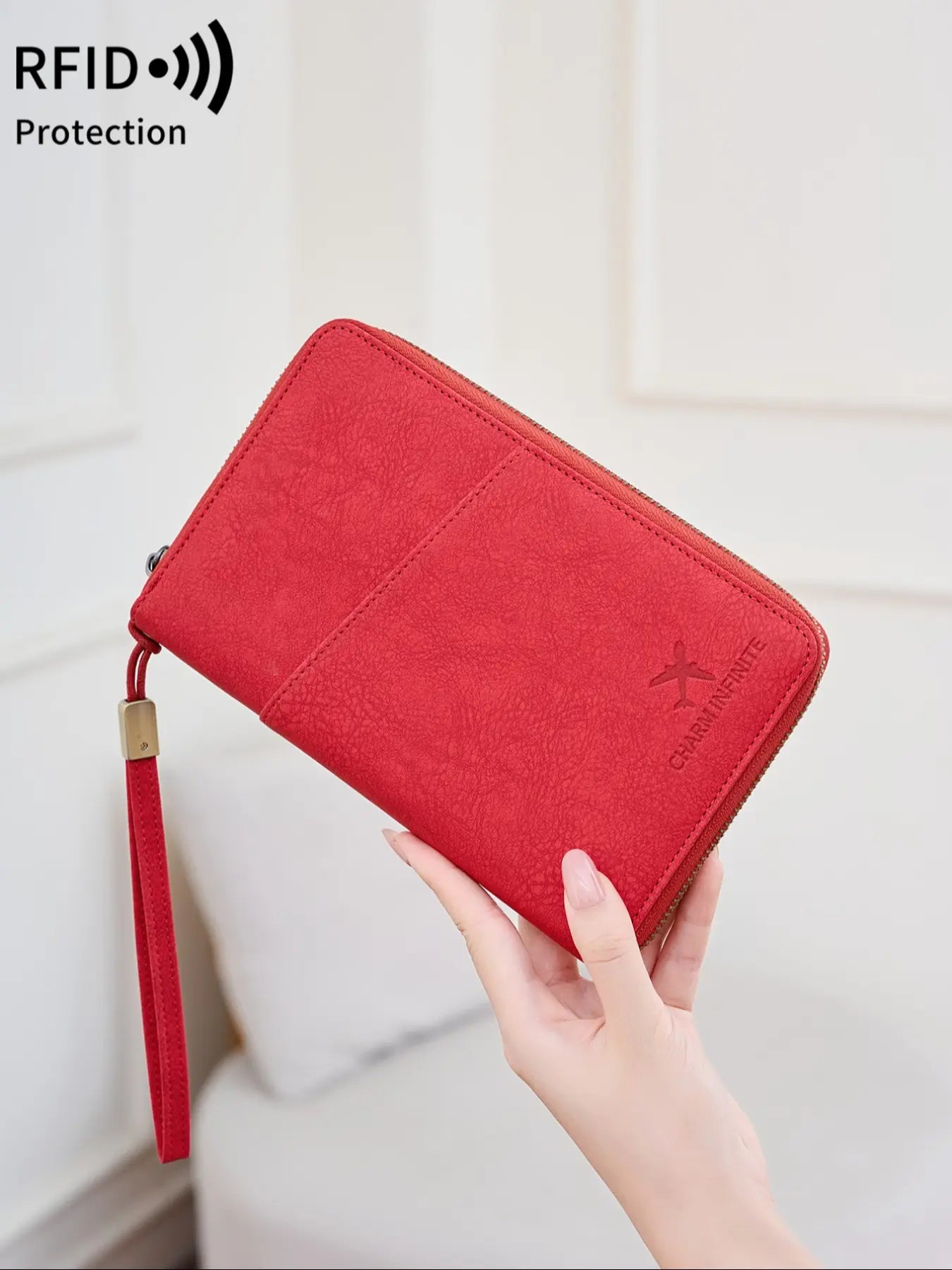 RFID Blocking Passport Holder