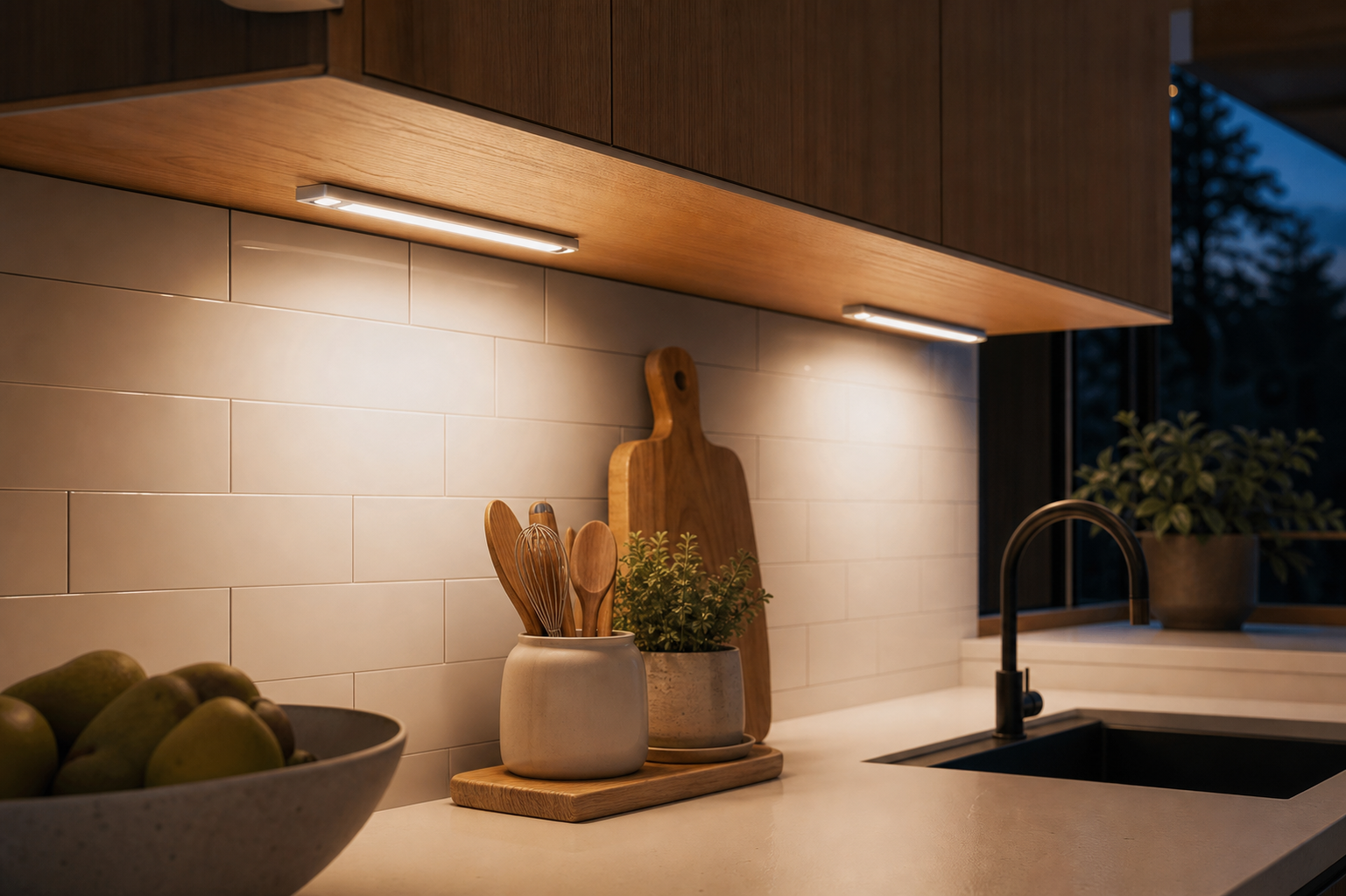 Soft home lighting